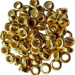 Gold Round brass 60 pcs Pigeon Foot Ring Bird Shoulder Guard-image-64