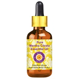 Deve Herbes Pure Mentha Citrata Steam Distilled Essential Oil with Glass Dropper - 5 ml-image-27
