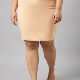 Curves By ZeroKaata Plus Size Seamless Skirt Shapewear-picture-31