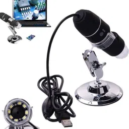 microware digital 2 Mp 1000X Usb Handheld Magnifier 8 Led Adjustable Microscope Endoscope Magnifier With Stand image 2