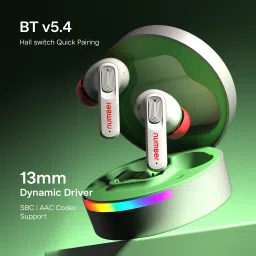 number SuperBuds 555 with Dual Pair, 66H Battery, 32dB ANC|4Mic ENC|35ms Latency Gaming Bluetooth Headset image 2