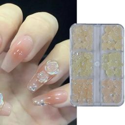 3D Rose Nail Art Decorations – Color Changing Flowers Under UV/Sunlight | Acryl-image-36