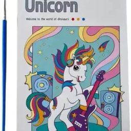 Unicorn Water Colour book as Birthday Return Gifts for Kids of All Age Group-17