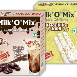 Cold Coffee and Kesar Pista Kulfi Flavored Milk Powder-24