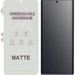 Bulkwala Edge To Edge Tempered Glass for Membrane Matte Screen Protector Flexible Anti-Scratch Film Unbreakable Front Screen Protector for Motorola Moto Edge 50 Fusion, Membrane Matte Screen Protector Flexible Anti-Scratch Film Unbreakable Front Screen Protector for Motorola Moto Edge 50 Fusion 5G - Matte-0