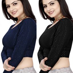 U-Neck Women Blouse-image-71
