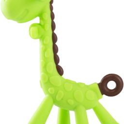 Baby Silicone teether Giraffe Teething Toy Hand Chewing Soother Toddler for Baby Teether-image-2