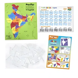 Imagimake Kids Multi Mapology Puzzle Set image 2