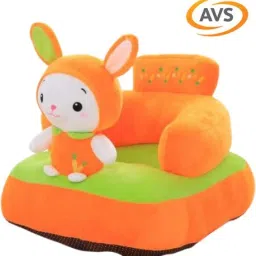 Rabbit Shape Soft Plush Cushion Baby Sofa Seat or Rocking Chair for Kids - 45 cm-image-20