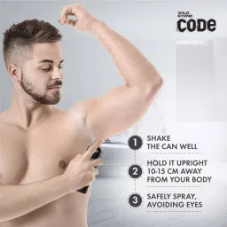 wild stone CODE Titanium & Platinum Combo (120 ml each) Deodorant Spray-For Men image 4