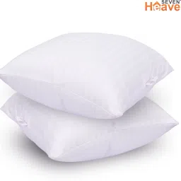 Premium Comfort 3D Conjugated Microfiber Fiber Pillow set of 2 ( 16x16 in ) Microfibre Stripes Cushion Pack of 2-image-32