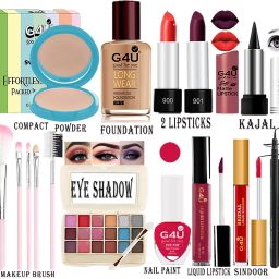 Professional Makeup kit For Girls & Women (Pack of 15 Pcs) 08052085-image-44