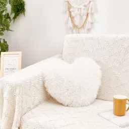 Premium Quality Stuffed Heart Shape Pillow For Gift- 36 cm-12