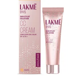 Lakme 9to5 All-in-1 CC Cream with SPF 30 PA++ 30g - Frappe 1A image 2