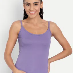 BLAZON Women Solid Pure Super Combed Cotton Non-Padded Camisoles-picture-9