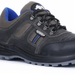 Steel Toe Suede Safety Shoe-28