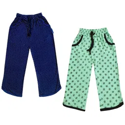 IndiWeaves Girls Pack of 2 Printed Mid-Rise Cotton Capris-image-69