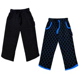 IndiWeaves Girls Pack Of 2 Printed Mid-Rise Relaxed-Fit Cotton Capris-image-66