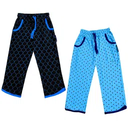 IndiWeaves Girls Pack of 2 Mid-Rise Cotton Printed Capris-picture-25