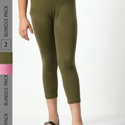 BAESD Girls Pack Of 2 Capris-picture-33