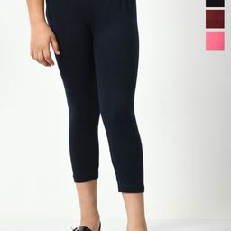 BAESD Girls Pack Of 4 High-Rise Capris-image-103