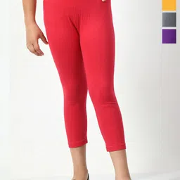 BAESD Girls Pack Of 4 High-Rise Capris-91