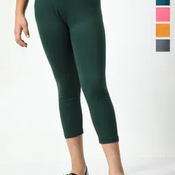BAESD Girls Pack Of 5 Mid-Rise Capris-20