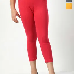 BAESD Girls Pack Of 3 Mid-Rise Skinny Fit Capris-picture-17