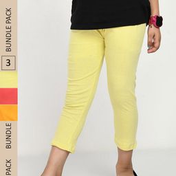 IndiWeaves Girls Multicoloured Capris-image-0