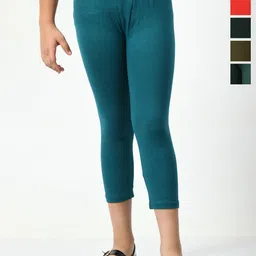 BAESD Girls Pack Of 5 High Rise Capris-picture-31