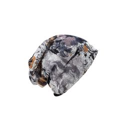 YOUSTYLO Unisex Grey & Navy Blue Printed Cotton Beanie-image-57