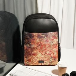 ZOUK Unisex Textured Water Resistance Backpack image 2