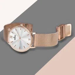 WROGN Men Embellished Dial & Stainless Steel Straps Analogue Watch HOBWRG0452-12