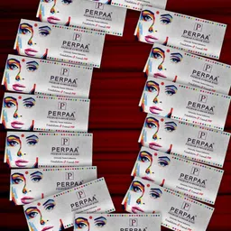 PERPAA Set of 2 Maroon Velvet Kumkum Bindi Box with 15 Flaps Each - Size 02 image 2