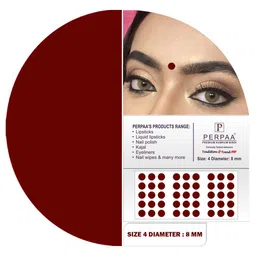 PERPAA Set of 2 Maroon Velvet Kumkum Bindi Box with 15 Flaps Each - Size 04 image 4