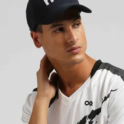 HRX by Hrithik Roshan Men Embroidered Cotton Baseball Cap-image-5
