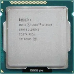 Intel Core i5-3470 3.2 GHz Upto 3.6 GHz LGA 1155 Socket 4 Cores 4 Threads 6 MB Smart Cache Desktop Processor (Silver) 3.2 GHz LGA 1155 Socket 4 Cores Desktop Processor-19