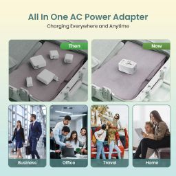 Portronics JuiceMate 3 Universal Travel Adapter with 6A AC Socket for Fast Charge image 5