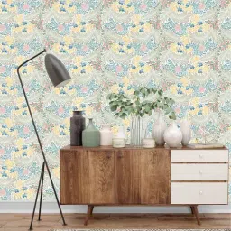 da monica Floral Multicolour Non-Woven Wallpaper Roll-picture-5