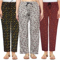 Pack of 3 pyjama pant Women Pyjama-image-39