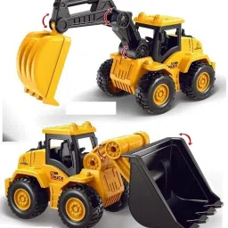 Exclusive Collection of Construction Vehicles for Kids| Toy Trucks Play Set |-image-5