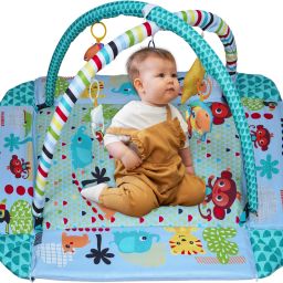Baby Playgym | Foldable And Durable Cotton Play Mat |-image-10