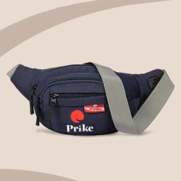 prike fluffy navy waist bag fluffy navy blue waist bag waist bag Fanny Pack for Travel Bags Hiking Trekking-image-64