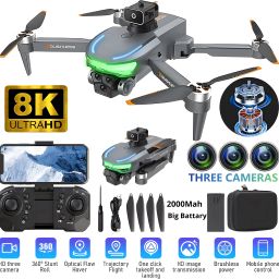 A17 Aerial Drone with 4K Dual Camera - Foldable Brushless Motor Quadcopter Drone Drone-image-4