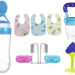 Baby Combo-8 Items[travel friendly combo, daily use ] Teether and Feeder-17