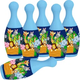 Bowling Play Toy Set with 6 Bottles and 2 Balls Game for Kids Bowling-1