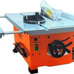 Vz-Ts8 1200W Wood Corded Electric Table Saw 4200 Rpm Portable Steel Body Structure With 24 & 60 Teeth Blades Wood Cutter-picture-48