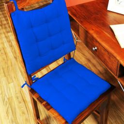 Chair Pad Cushion For Indoor/outdoor Cotton Solid Chair Pad Pack of 1-image-83
