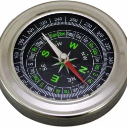 Stainless Steel Directional Magnetic Compass for Feng Shui / Travel (Black) Compass-20