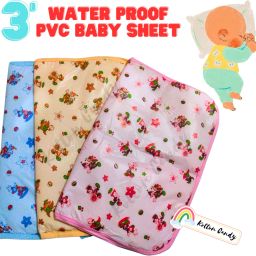 150 TC PVC Crib Cartoon Flat Bedsheet-image-51